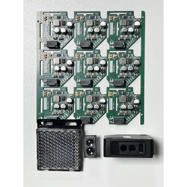 Retro-Reflective Infrared Detector IRR-7R | Compatible with Garage Door Openers 7m