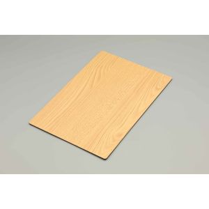 Resistente a los arañazos Luz amarilla Mangostán Panel compuesto de aluminio 4MM 1.22*2.44m