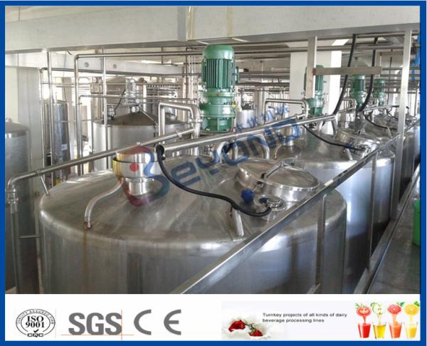 1000 ml / Pouch Industrial Yogurt Making Machine For Yogurt Manufacturing Plant