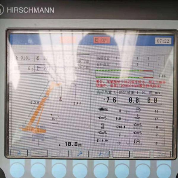 ZTC950V Zoomlion Used Truck Cranes 95ton Second Hand Crane Trucks For Sale