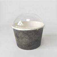 0.5L Cuencos de helados aislados para bebidas frías Cuencos de sundae para llevar