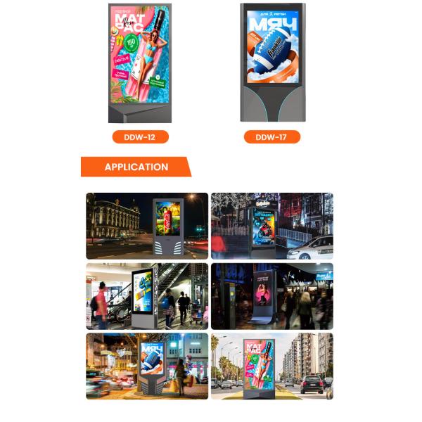 Высокая яркость 8000нит IP65 водонепроницаемая P4 P5 P6 P8 P10 mupi цифровая наружная светодиодная цифровая вывеска
