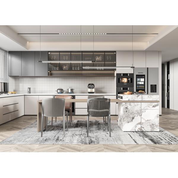 Современный дизайн Малый шкаф для кухни Хранилище Шаблон L Модульный шкаф для отеля