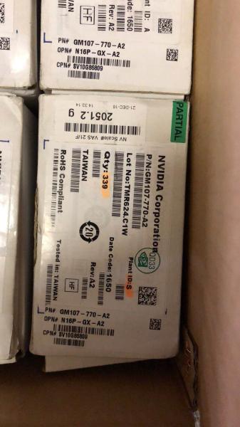 GM107-770-A2 BGA Chipset For Graphics Card Notebook And PC  Maxwell  Architecture