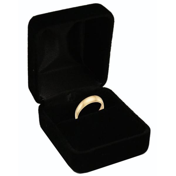 Роскошная шкатулка для драгоценностей обручального кольца бархата упаковывая розовую высокую отметку элегантного стиля