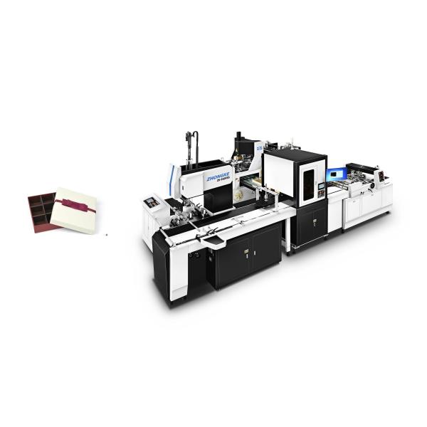 Silent Fully Automatic Paper Box Making Machine With Motion Controller