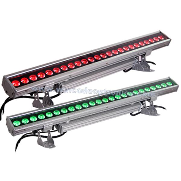 Рекламировать пол приведенный ИП65 РГБВ ландшафта СИД светов шайбы стены на открытом воздухе