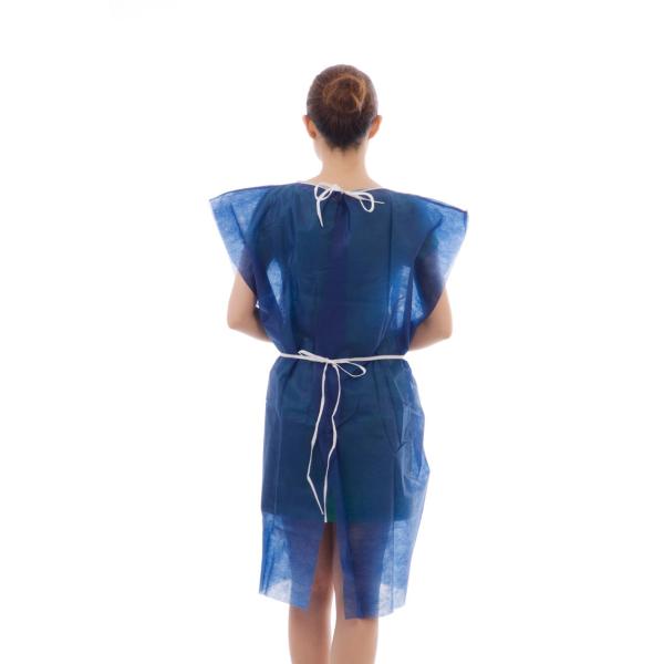 PP Material Isolation Gown Waterproof Safety Clothing Suit Green