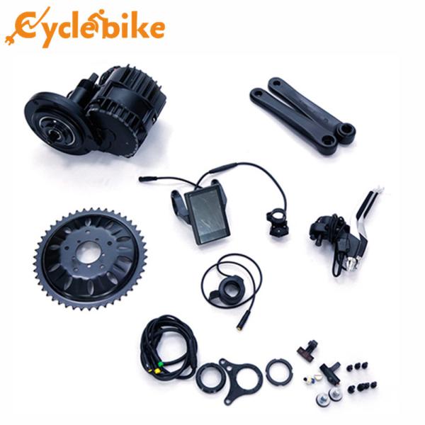 48v 1000w Electric Bike Mid Motor Chain Wheel 46T BB 68mm /100mm , Mid Drive Motor Kit