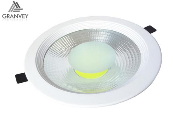 Ultra Thin 20W Recessed LED Down Light , Waterproof Recessed Led Downlight Trimless