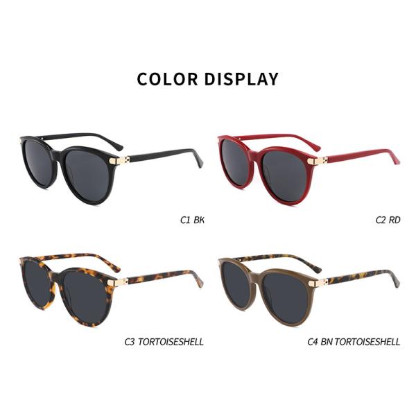 Солнечные очки ацетата людей защиты UV400 поляризовывали Unisex тени ацетата