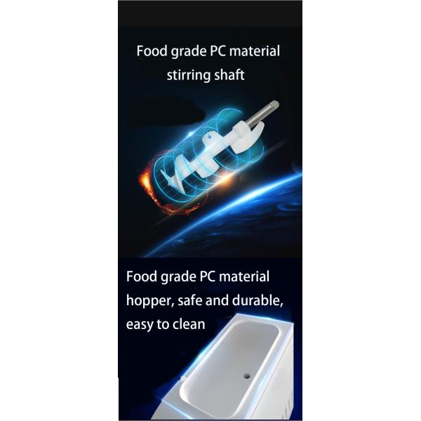 Commercial Table Top Soft Serve and Frozen Yogurt Ice Cream Machine with 220V Voltage