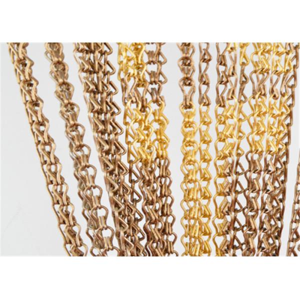 занавес сетки алюминия 2mm апертуры 8mm толстый декоративный