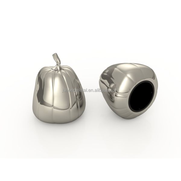 FEA 15mm Zinc Alloy Crown Cap Metal Perfume Cover for Liquid Application Pumpkin Perfume Cap