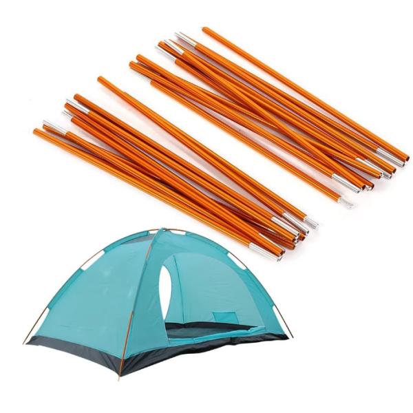 Наружный столб для кемпинговой палатки легкий вес портативный алюминиевый 7075 расширительный столб