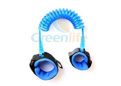 1.5 M Expanding Toddler Safety Harness Polyurethane Wristband Customized