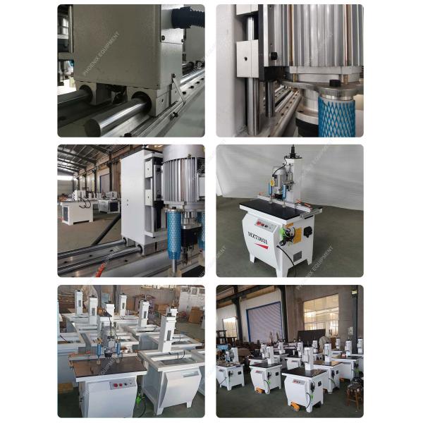 800x750x1700mm Single Line Number Hinge Boring Machine for Vertical Cabinet Drilling