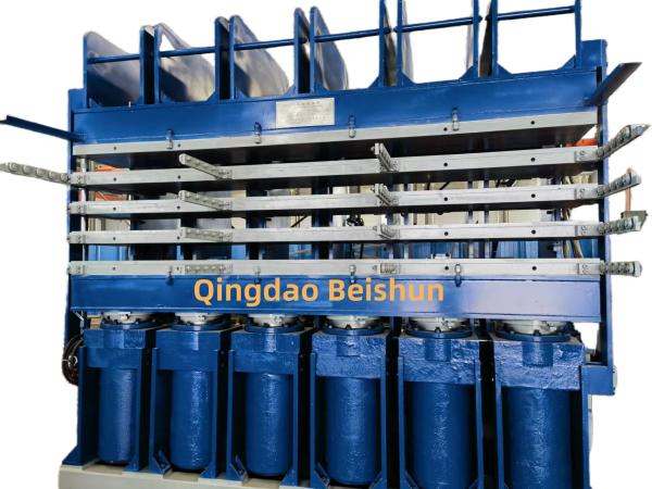 Máquina de vulcanização de banda de rolagem de borracha para recauchutamento de pneus de caminhão
