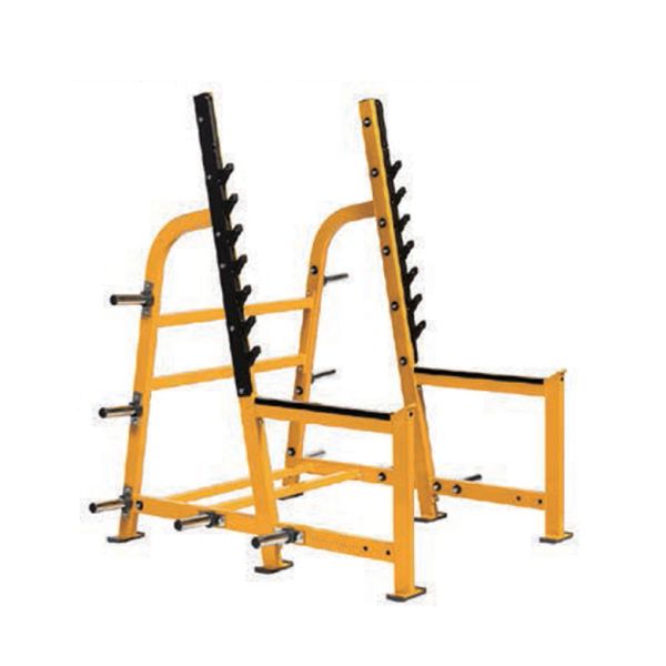 Locking Olympic Squat Rack U+H1041 Ergonomic Multi Position Pro Level Tested