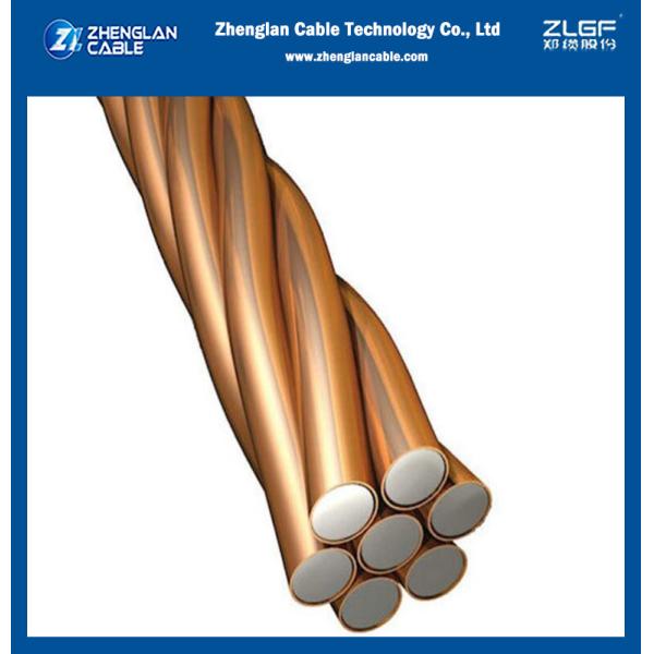 ASTM B227 Медная сварка Ccs проволока земляная заземленная проволока стальная сталь класса AAA