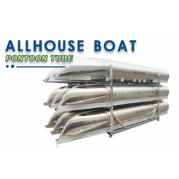 Houseboat Pontoon Boat Tube with Aluminum Construction and Round Design