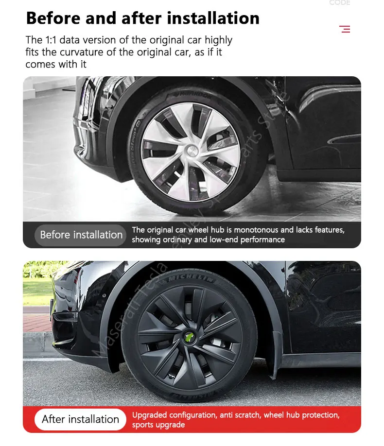 Колесный узел крышка крышка для Tesla Model 3 Y модифицированная защитная крышка декоративные аксессуары неразрушающая установка