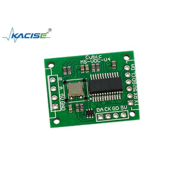 VOC Sensor with MEMS Gas-Sensitive Elements for Air Quality Monitoring Featuring Low Power Consumption and Built-in Temperature Compensation