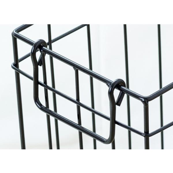 Iron Dirty Clothes Basket North Europe Simple Toy Book Sundry Basket With Wheel Sewing Storage Basket