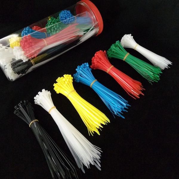 Colorful Eco Friendly Plastic Tie Wraps Plastic Ties For Wires