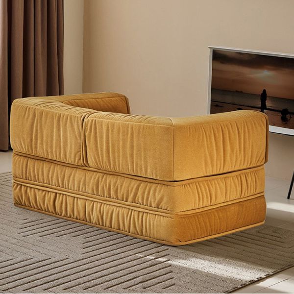 MOYI Compressed Sofa Vacuum Roll Packed in Box Fabric Sponge Compression Sofa Set for Living Room Direct Factory