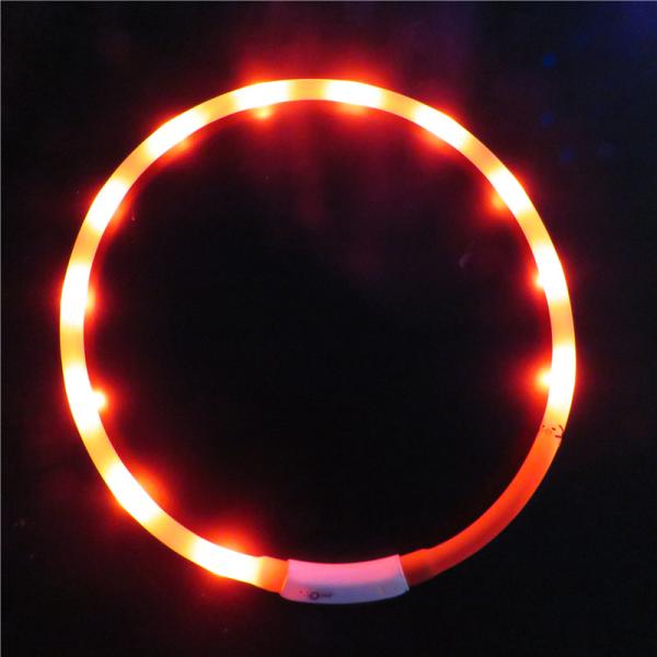 LED necklace for dog, LED pet products
