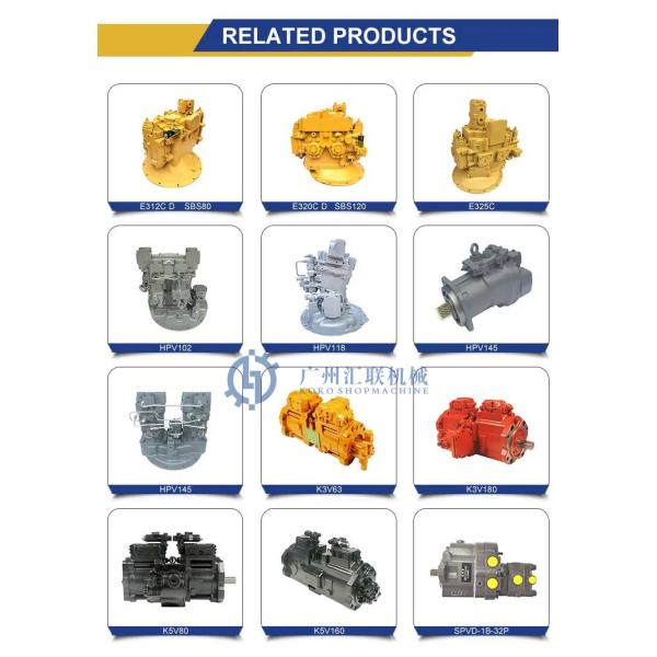 Насоса серии давления K3V180DTP1A9R-9N05 гидронасоса экскаватора насос поршеня высокого гидравлический