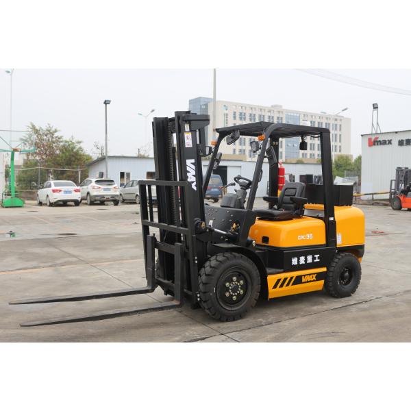 Diesel Power Material Handling Equipment Forklift CPC35 With Fork Size 1070*125*50