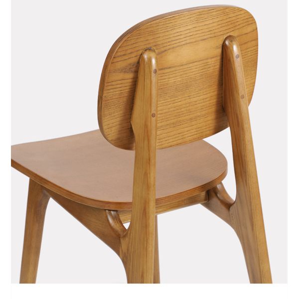 Restaurant Cafe Simple Design Wood Dining Chair