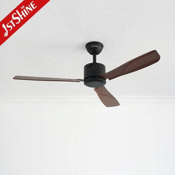 Ventilador de tecto de ferro de 50 controlado por aplicativo com fluxo de ar de alto volume e controle remoto