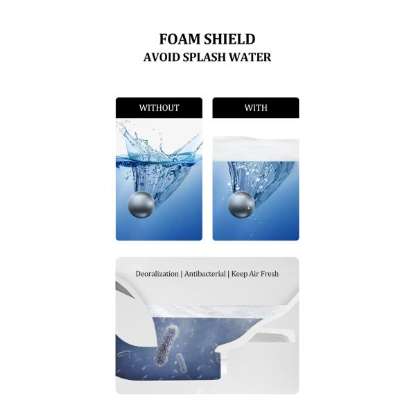 Hot Selling Sanitary Ware Intelligent Seat Heating Ceramic Automatic Smart Toilet