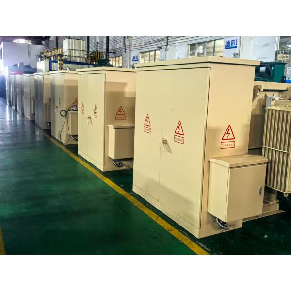1500kva Three Phase Pad Mounted Transformer Oil Filled Low Voltage 480V To 240V Live Front Electrical Power Transformers