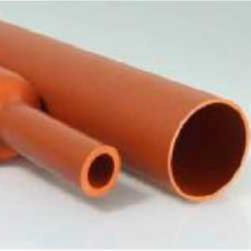 Tubulação resistente química do psiquiatra do calor do tubo do controle de esforço 42KV