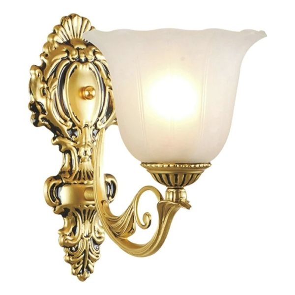 Metal Bar Corridor Lighting Led Retro European glass Wall Lamp(WH-VR-146)