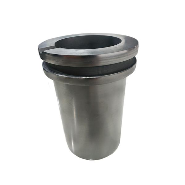 cadinho de alta temperatura 8 quilograma Clay Graphite Crucible da fornalha do diâmetro 100mm