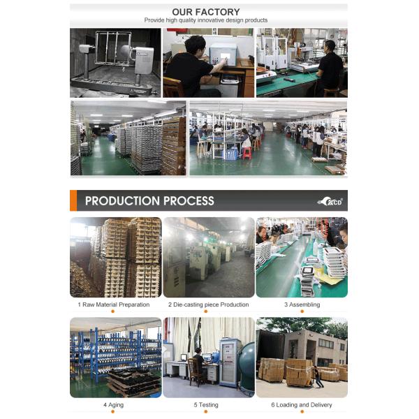 Алюминиевый свет залива СИД 60W 80W 300W промышленный высокий