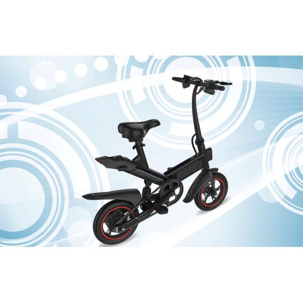 Professional Small Folding Electric Bike 12 Inch 350W Brushless Motor Front & Rear 12 Inch