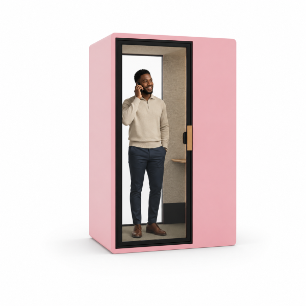 Soundproof Prefab Office Pod Privacy Booths With Ventilation System ODM