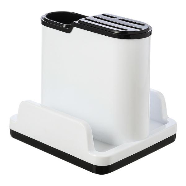 Plastic Multifunctional Kitchen Tableware Knife and Spoon Storage Rack