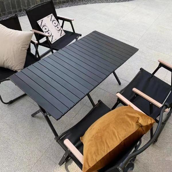 70cm Ultra Compact Folding Camping Table with 25kg Capacity