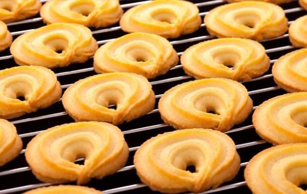 Cookie Forming Machine PD400 PLC Control Mini Cookie Machine Capacity 100Kg/H / 200Kg/H