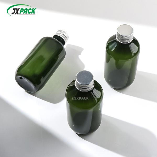 200ml 300ml 500ml Plastic Shampoo Bottles / Empty Shampoo And Conditioner Bottles