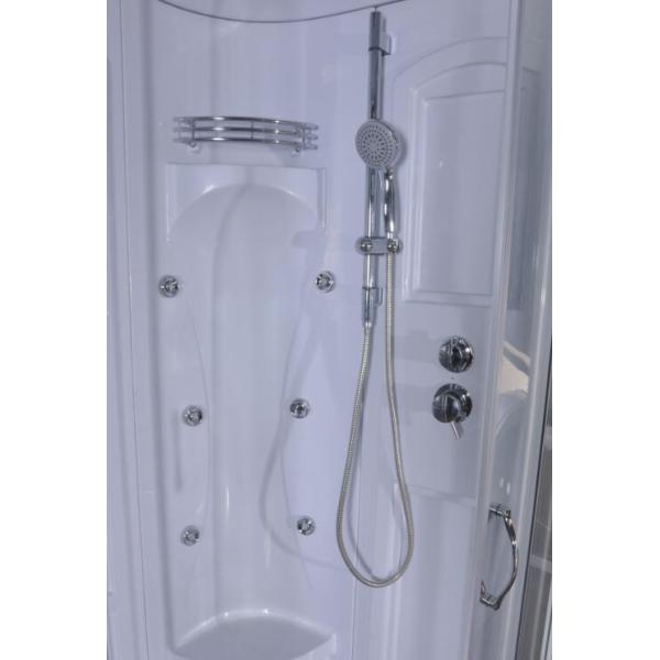 Прозрачные стеклянные угловойые кабины ливня, угловойое приложение ливня входа