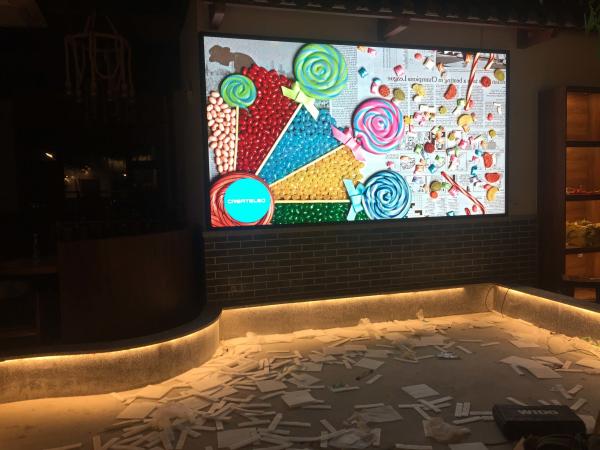 P3.91 Indoor Full Color Screen Rental LED Display Exhibition Hall Electronic TV Hall