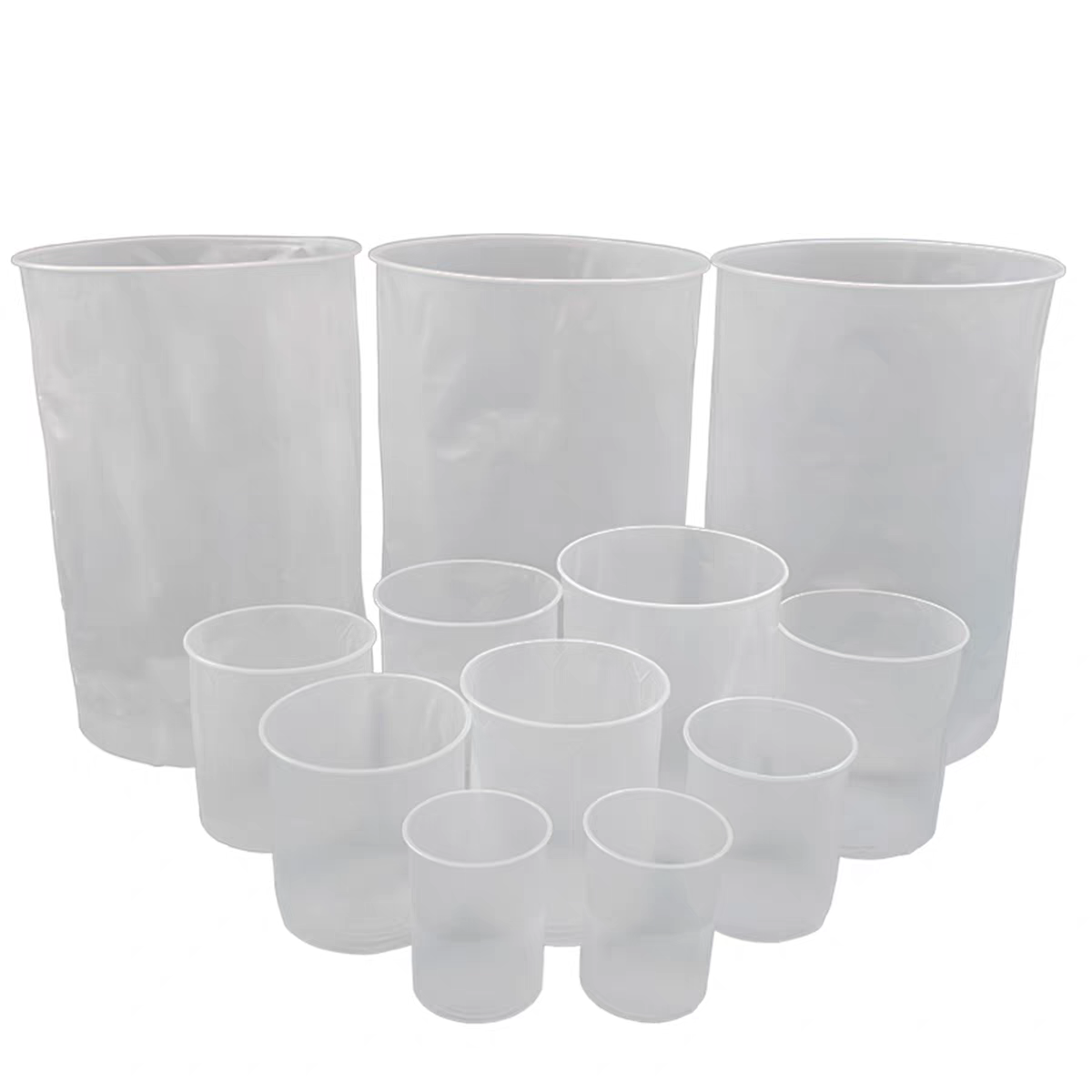 Hot Sale Custom Round Polyethylene Drum Liner for 20 Liter Bucket Pail Liner Bag for Painting Bucket